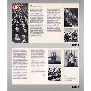 LIFE Photo Exhibition Brochure "Second Decade 1946–1955" ICP c.1980